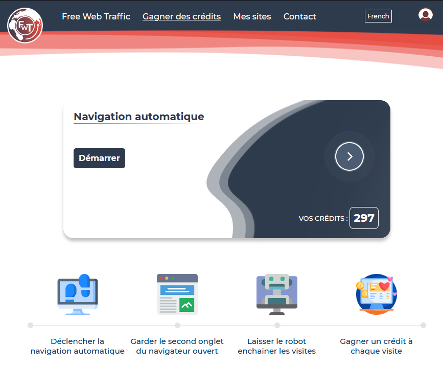 Présentation de free Web Traffic