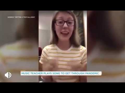Une prof de musique a écrit une musique pendant le confinement Une prof de musique a écrit une musique pendant le confinement